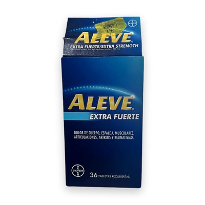 Aleve Extra Fuerte 36 Tabletas