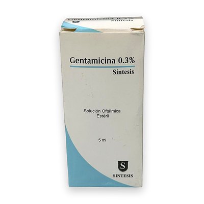 Gentamicina 0.3% Solución Oftálmica