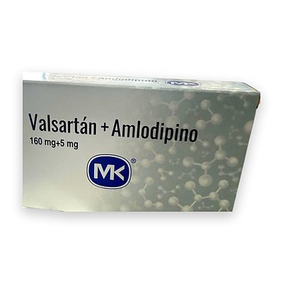 Valsartán + Amlodipino 160 mg / 5 mg MK